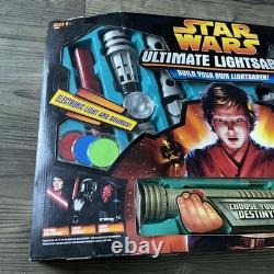 Star Wars Ultimate Lightsaber Kit Build Your Own Custom Saber Unopened Set