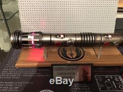 Star Wars Ultrasaber Darth Maul Battle Damaged Lightsaber Custom NBV4