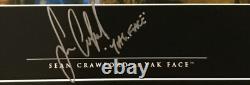 Star Wars VI Sean Crawford Yak Face Signed Official Pix Custom Framed