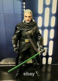 Star Wars VISIONS Custom 6 Black Series Figure JURO THE MARGRAVE 112 Jedi Sith