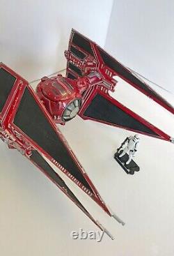 Star Wars Vintage Sith Imperial Tie Interceptor Black Series Mandalorian Custom