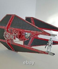 Star Wars Vintage Sith Imperial Tie Interceptor Mandalorian Custom