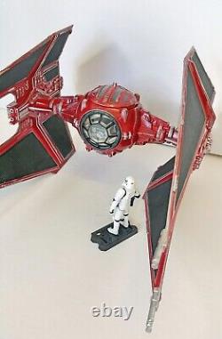 Star Wars Vintage Sith Tie Interceptor Mandalorian Kenner Imperial Custom