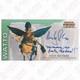 Star Wars'watto' Custom Trading Card Signed By Andy Secombe With Quote Coa