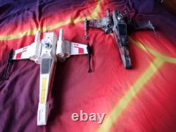Star Wars X Wing 1977 Really Nice Condition. And A Custom Damaged X-Wing