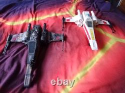 Star Wars X Wing 1977 Really Nice Condition. And A Custom Damaged X-Wing