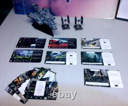 Star Wars X-Wing Custom 3D-Printed Gozanti Cruiser + TIE's Game Miniature Set
