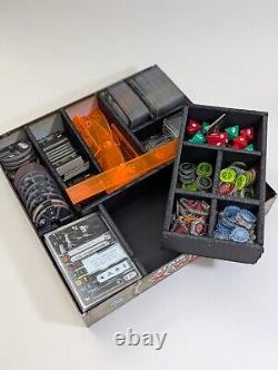 Star Wars X-Wing Miniatures Game Bundle Custom Box, Sleeved, Acrylic Templates