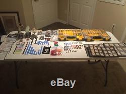 Star Wars X-Wing Ship Lot + Cards, Cases, Custom Templates & Tokens Rebel & Scum