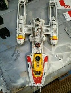 Star Wars Y-wing fighter Red Jammer Custom