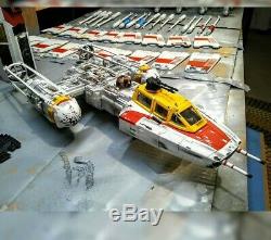 Star Wars Y-wing fighter Red Jammer Custom