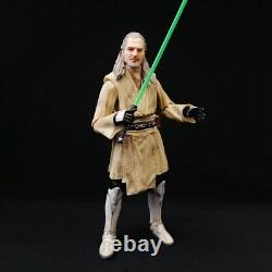 Star Wars black Series 6 Inch Jedi General Qui-gon Jinn Custom Figure