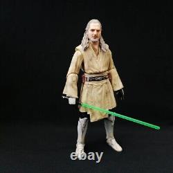 Star Wars black Series 6 Inch Jedi General Qui-gon Jinn Custom Figure