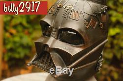 Star Wars black series darth vader helmet custom battle worn cosplay electronic