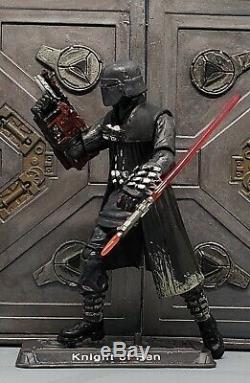 Star Wars custom 3.75 figures 6 KNIGHTS OF REN from The Rise Of Skywalker
