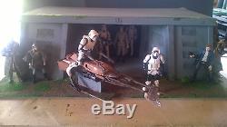 Star Wars custom made Endor base for 3.75 figure diorama