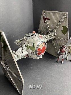 Star Wars kashyyyk trooper Tie Fighter Starfighter Empire Vintage Kenner Custom