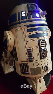 Star Wars prop R2-D2 legendary 12 scale custom Light up Nt Sideshow statue