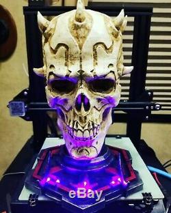 Star wars Darth maul skull custom display