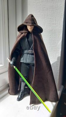 Star wars ROTJ Luke Skywalker Jedi Kinght Mandalorian Custom Medicom 1/6 Figure