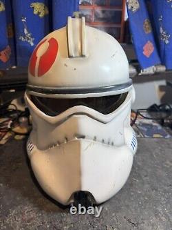 Star wars commander neyo helmet mold Casted With Custom Plaque