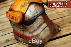 Star wars first order tie fighter jakku scavenger mercenary helmet custom Paint