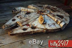 Star wars millennium falcon 60cm movie prop model custom paint christmas gift