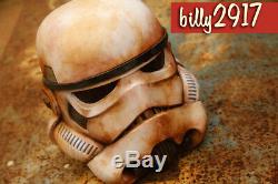 Star wars stormtrooper helmet black series electronic custom sand trooper