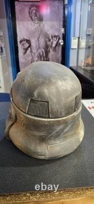 Star wars stormtrooper helmet custom rusted damaged