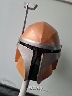 Star wars the mandalorian mando Custom helmet with vizor light weight