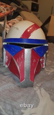 Star wars the mandalorian mando Custom helmet with vizor light weight