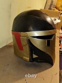 Star wars the mandalorian mando Custom helmet with vizor light weight