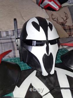 Star wars the mandalorian mando Custom helmet with vizor light weight