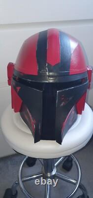 Star wars the mandalorian mando Custom helmet with vizor light weight