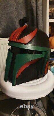 Star wars the mandalorian mando Custom helmet with vizor light weight