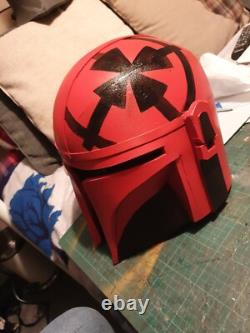Star wars the mandalorian mando Custom helmet with vizor light weight