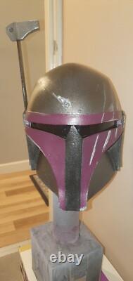 Star wars the mandalorian mando Custom helmet with vizor light weight