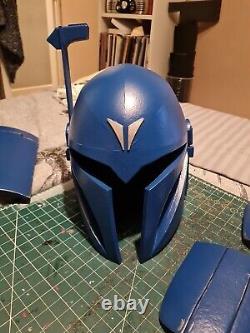 Star wars the mandalorian mando Custom helmet with vizor light weight