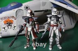Star wars vintage collection Wolfpack ARC Troopers X2 Custom Figures
