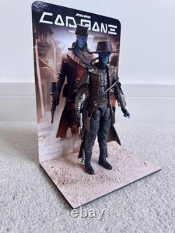 StarWars Black Series figures + custom displays x4 figures