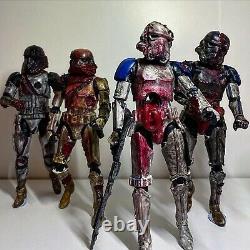 Starwars Black Series Custom Imperial Zombie Squad