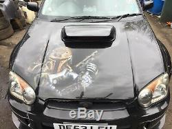 Subaru Impreza Blobeye Custom Airbrushed Star Wars Bobba Fett Bonnet & Bootlid