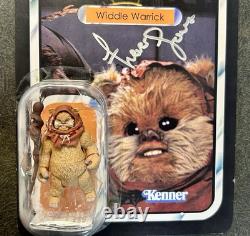 TREVOR JONES Signed Widdle Warrick Ewok Star Wars Autograph Custom Figure ROTJ