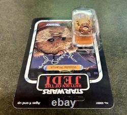 TREVOR JONES Signed Widdle Warrick Ewok Star Wars Autograph Custom Figure ROTJ