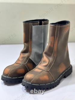 The Manalorian Custom Mando Boots Star Wars Manalorian Costume Shoes Brown