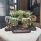 The Mandalorian Funko Pop Bundle 7 Grogu + 2 Mandalorian + Custom Stand