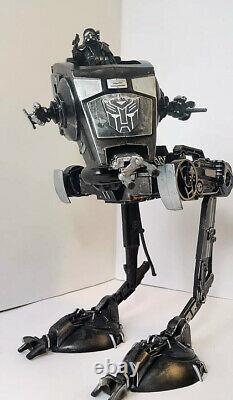 Transformers x Star Wars AT ST War For Cybertron Black Autobot Inspired Custom