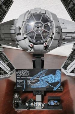 UCS Tie Interceptor custom set 1931+ Pieces Star Wars new with instructions