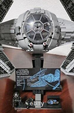 UCS Tie Interceptor custom set 1931+ Pieces Star Wars new with instructions