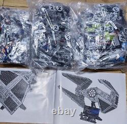 UCS Tie Interceptor custom set 1931+ Pieces Star Wars new with instructions